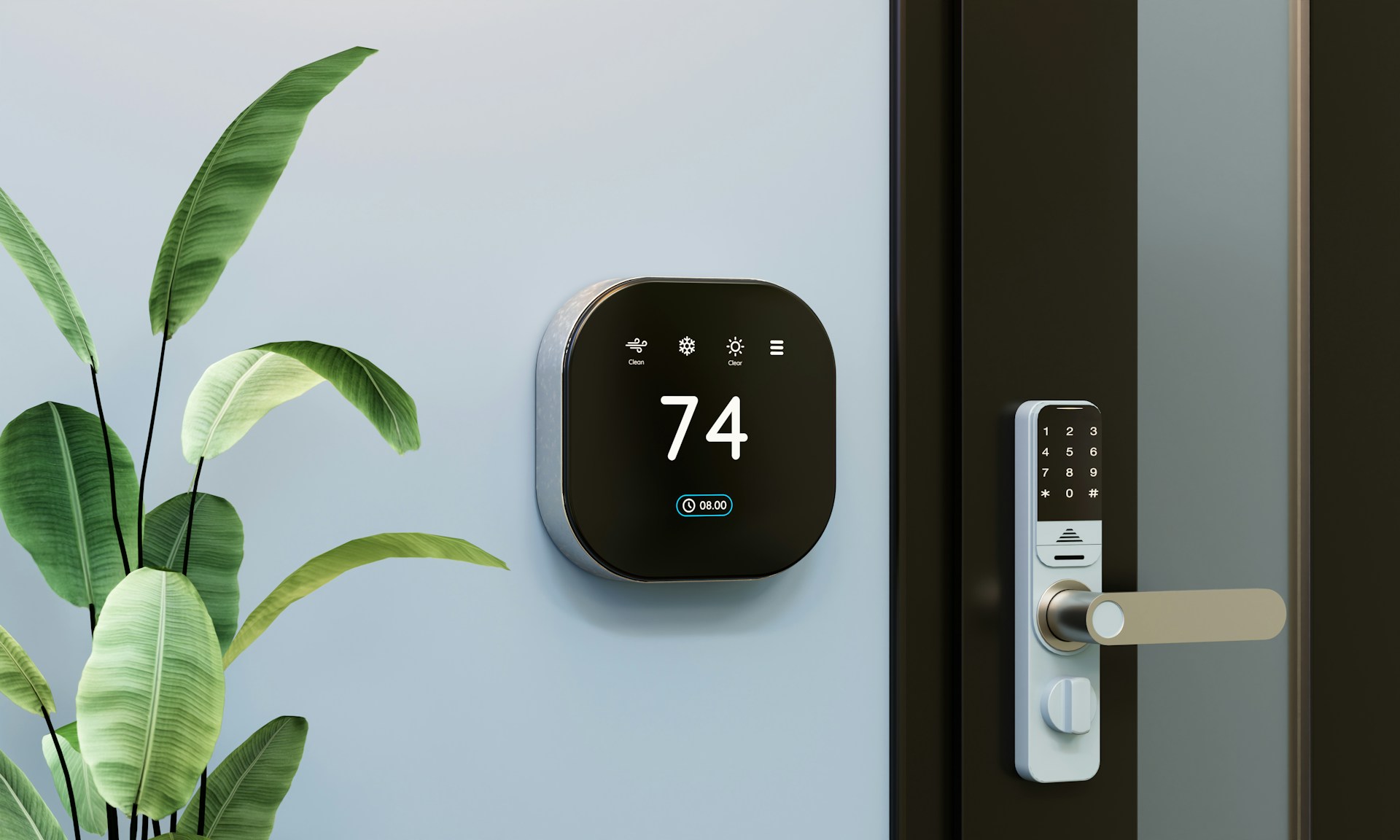 smart home thermostat